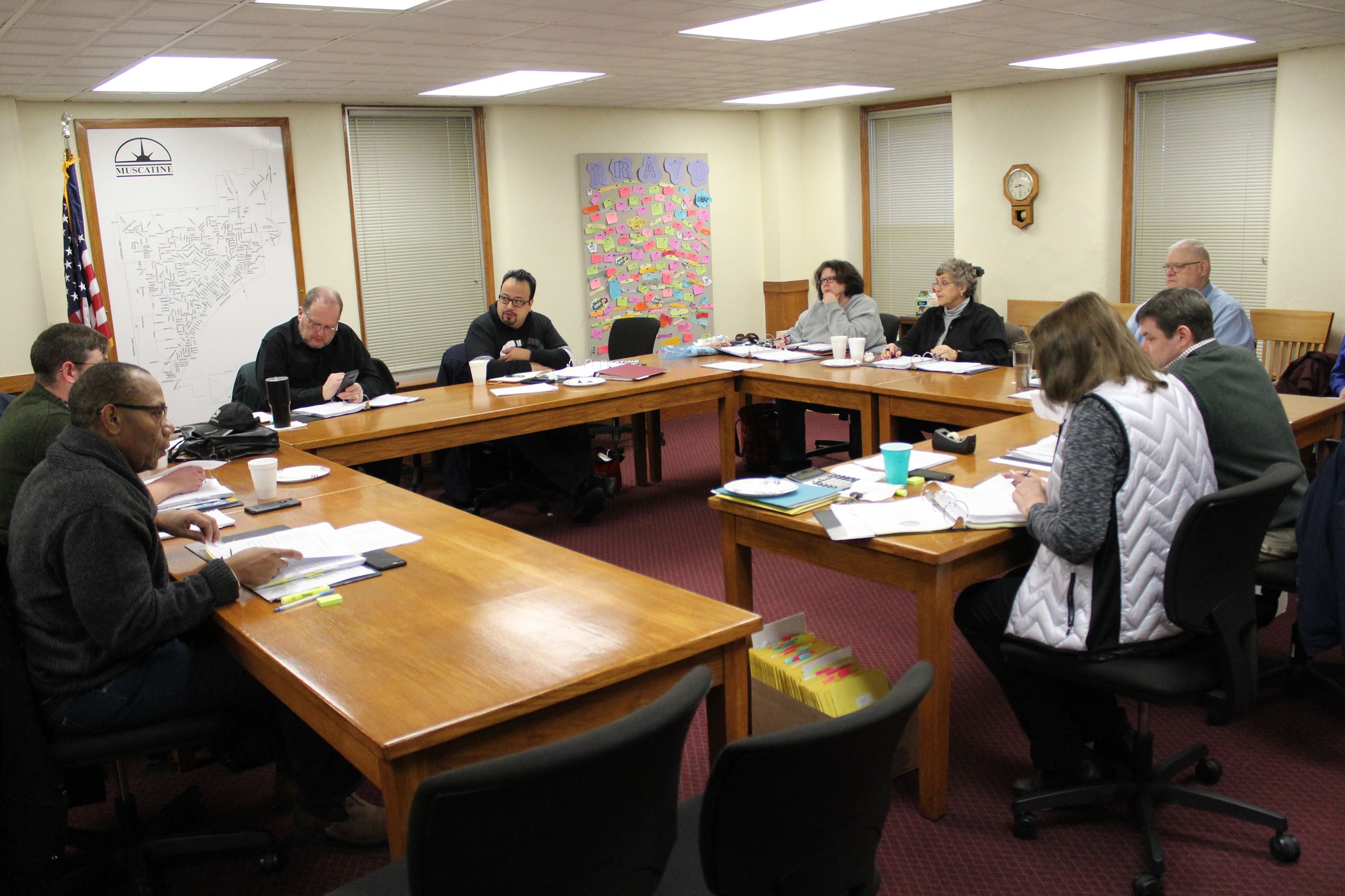 012619 City Council listens to budget presentations