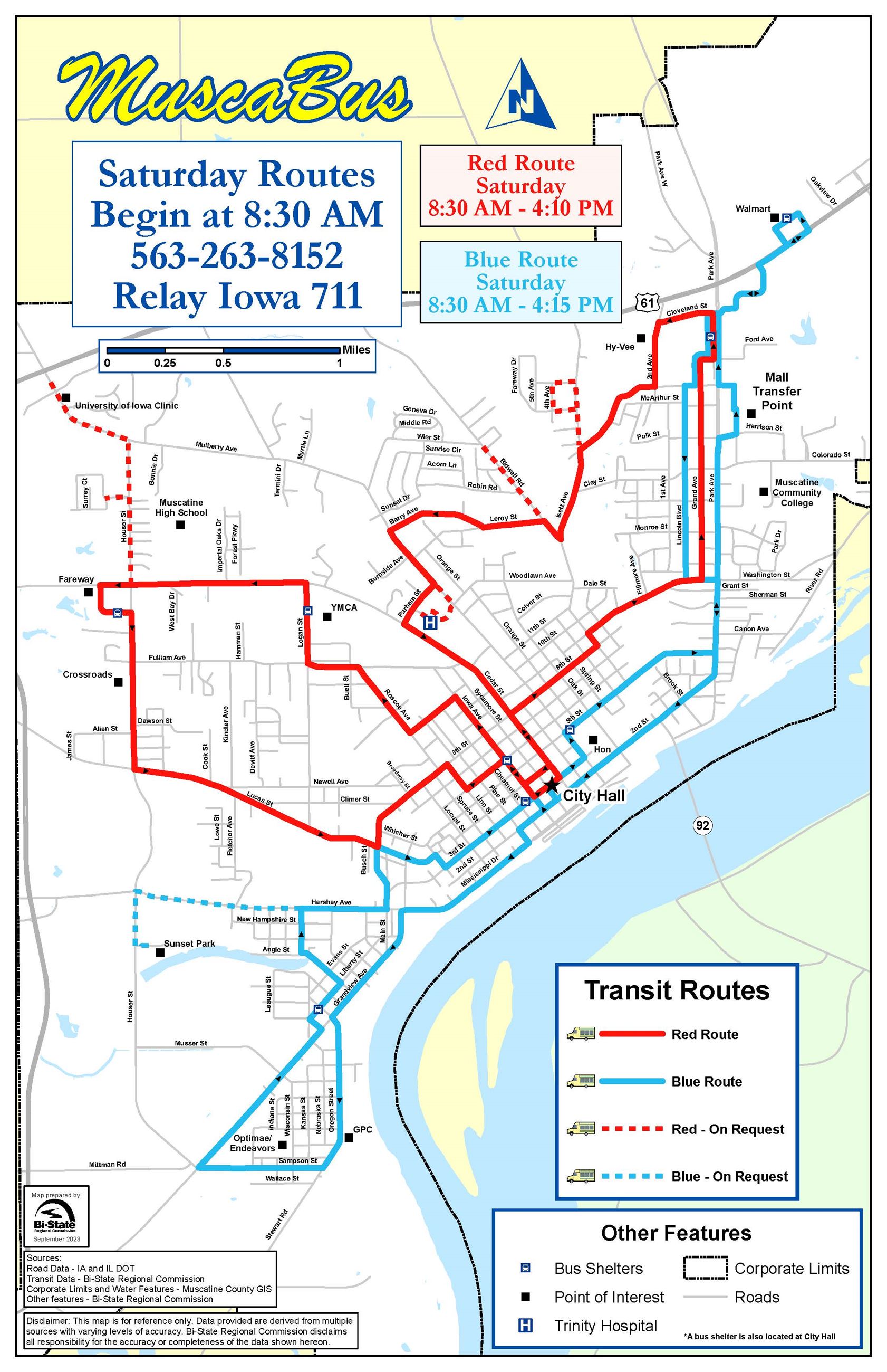 Transit Map - Saturday (JPG)