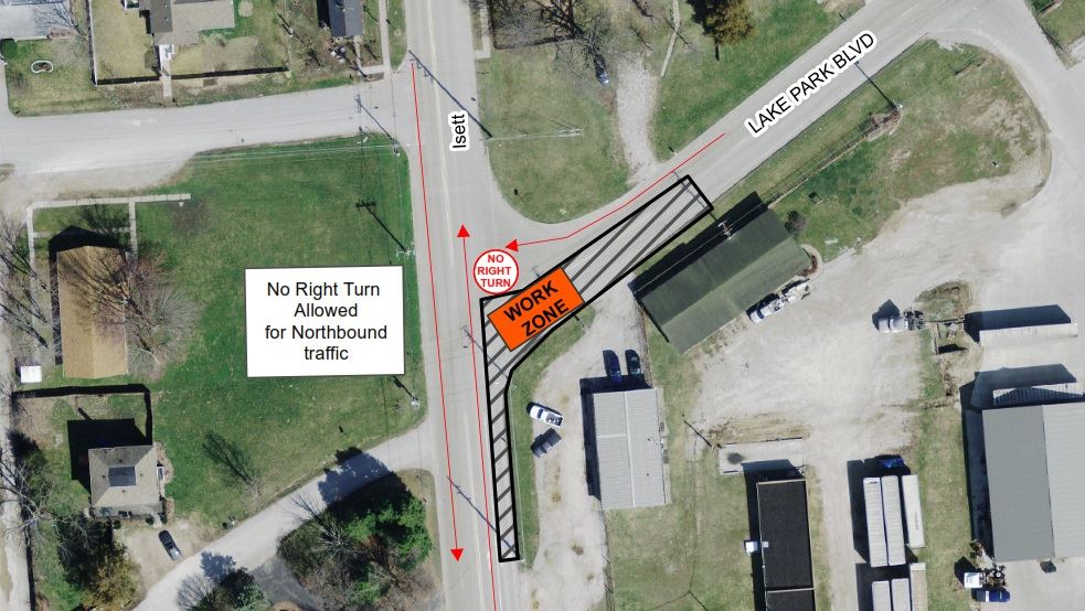 Lake Park Road Work (JPG)