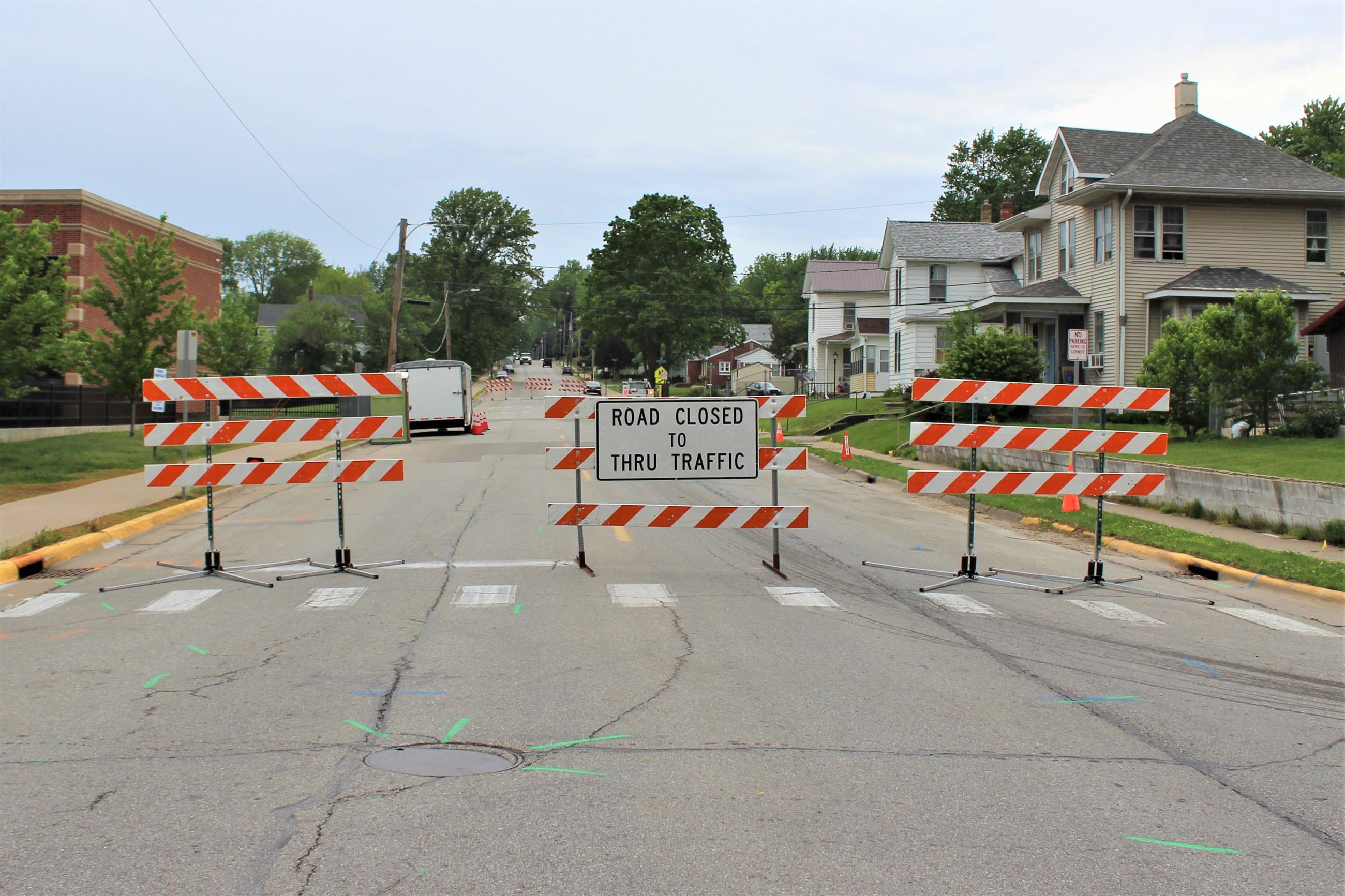 Mulberry Avenue closed to traffic for water main replacement (JPG)