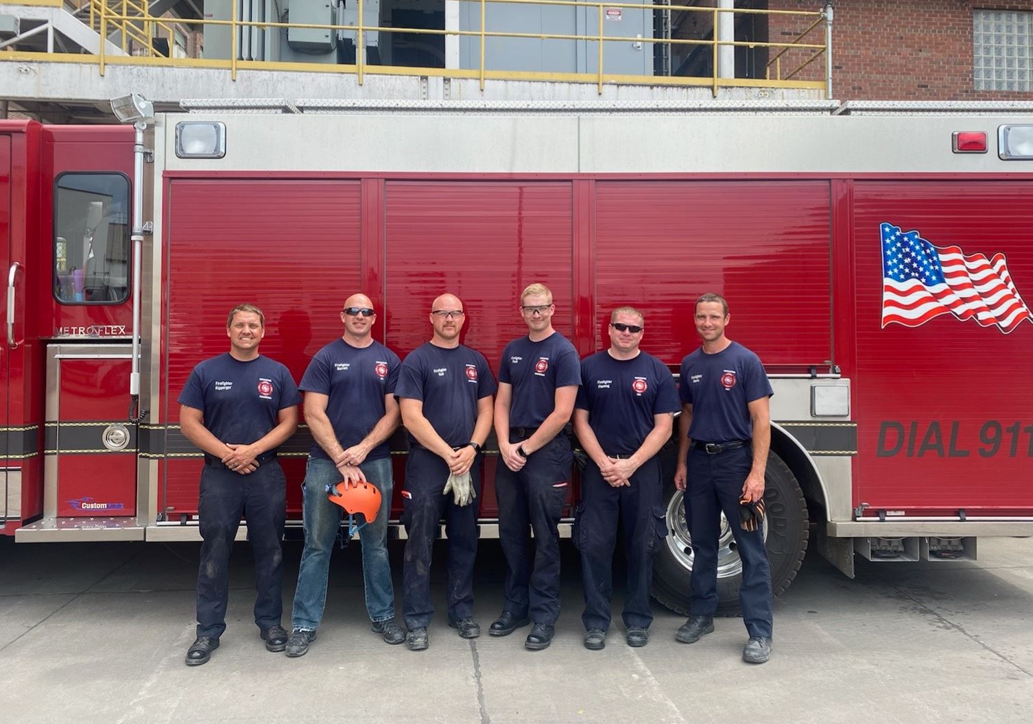 Muscatine Firefighters at Confined Space Rescue Training June 2022 (JPG)
