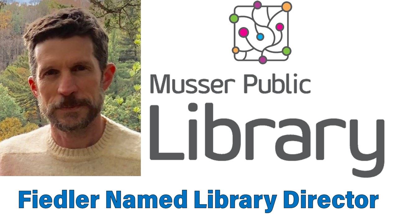 Bobby Fiedler is named Library Director (JPG)