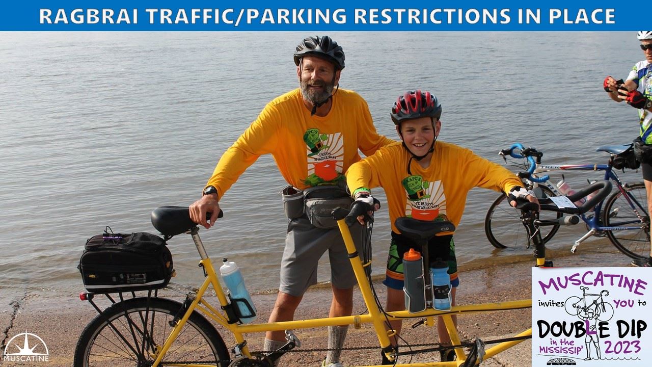 RAGBRAI is coming to Muscatine 2