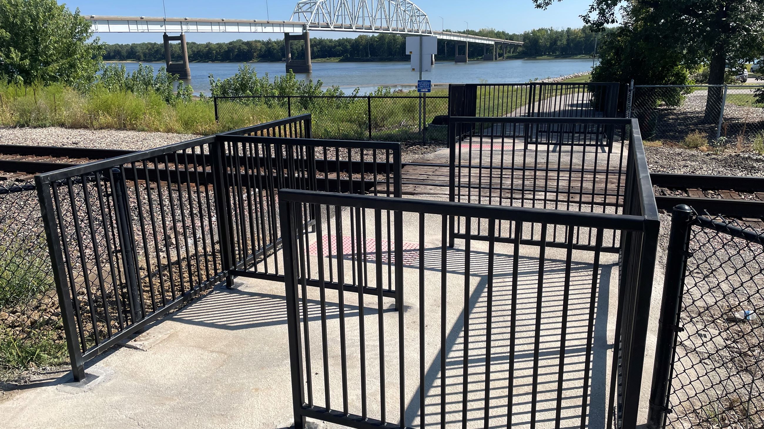 Riverfront Trail - Mad Creek Chicanes (JPG) - September 13, 2023