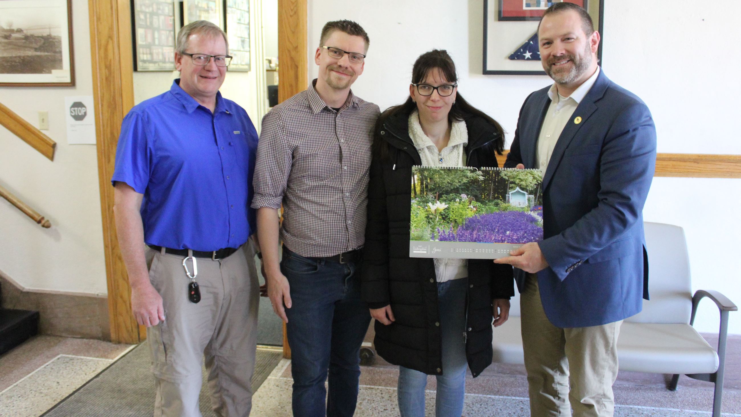 111523 Steffem Bejremdt visits FD 101