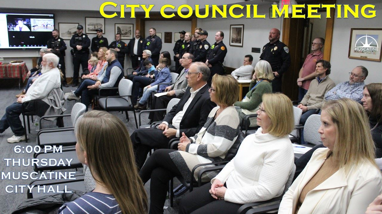 Muscatine City Council Meeting (JPG) 01-04-24 