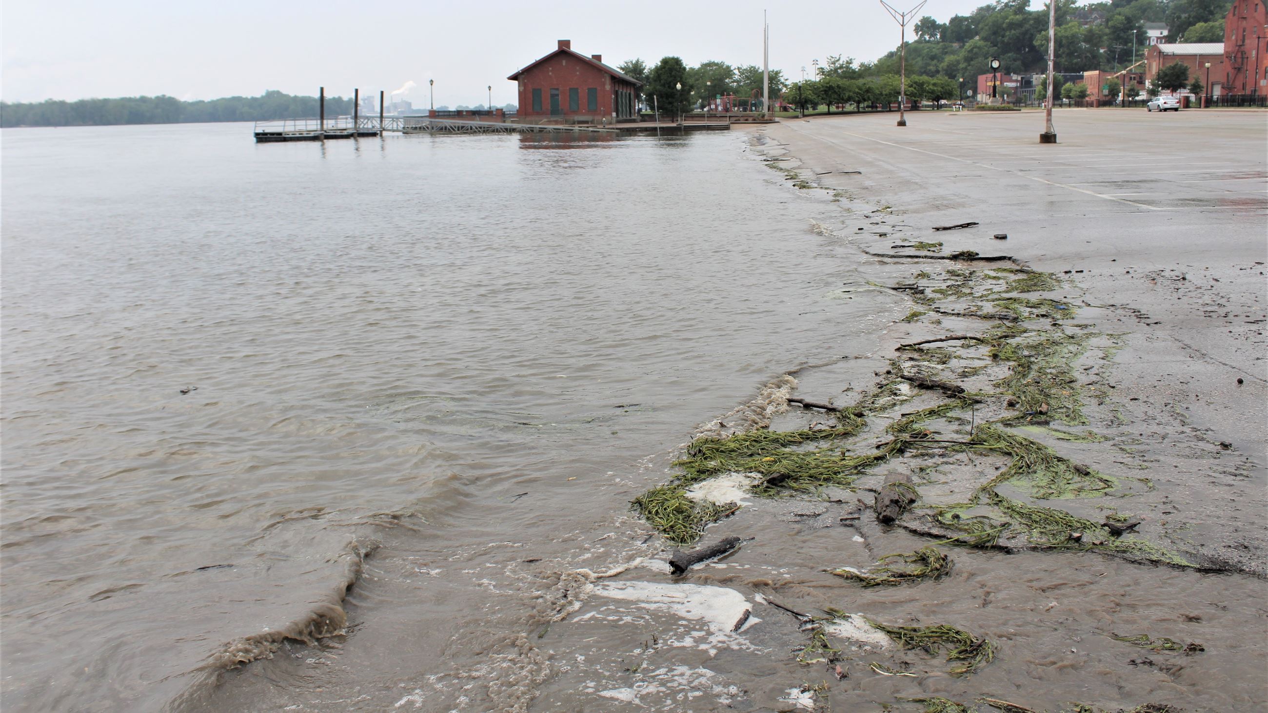 072424 Flooding 106 Riverside Park Cleanup Day 2