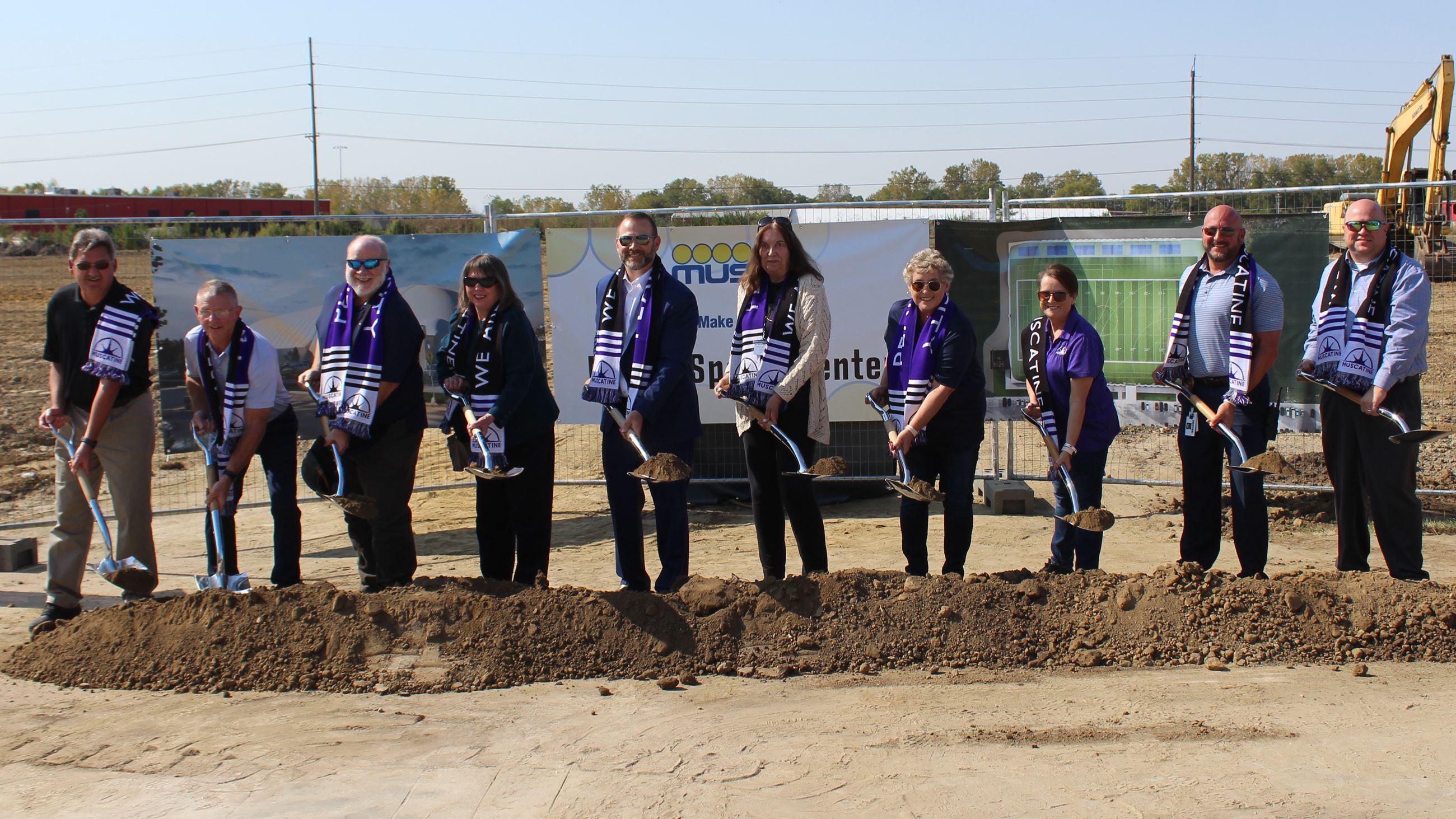 101024 Indoor Sports Complex 101 - Council Members groundbreaking