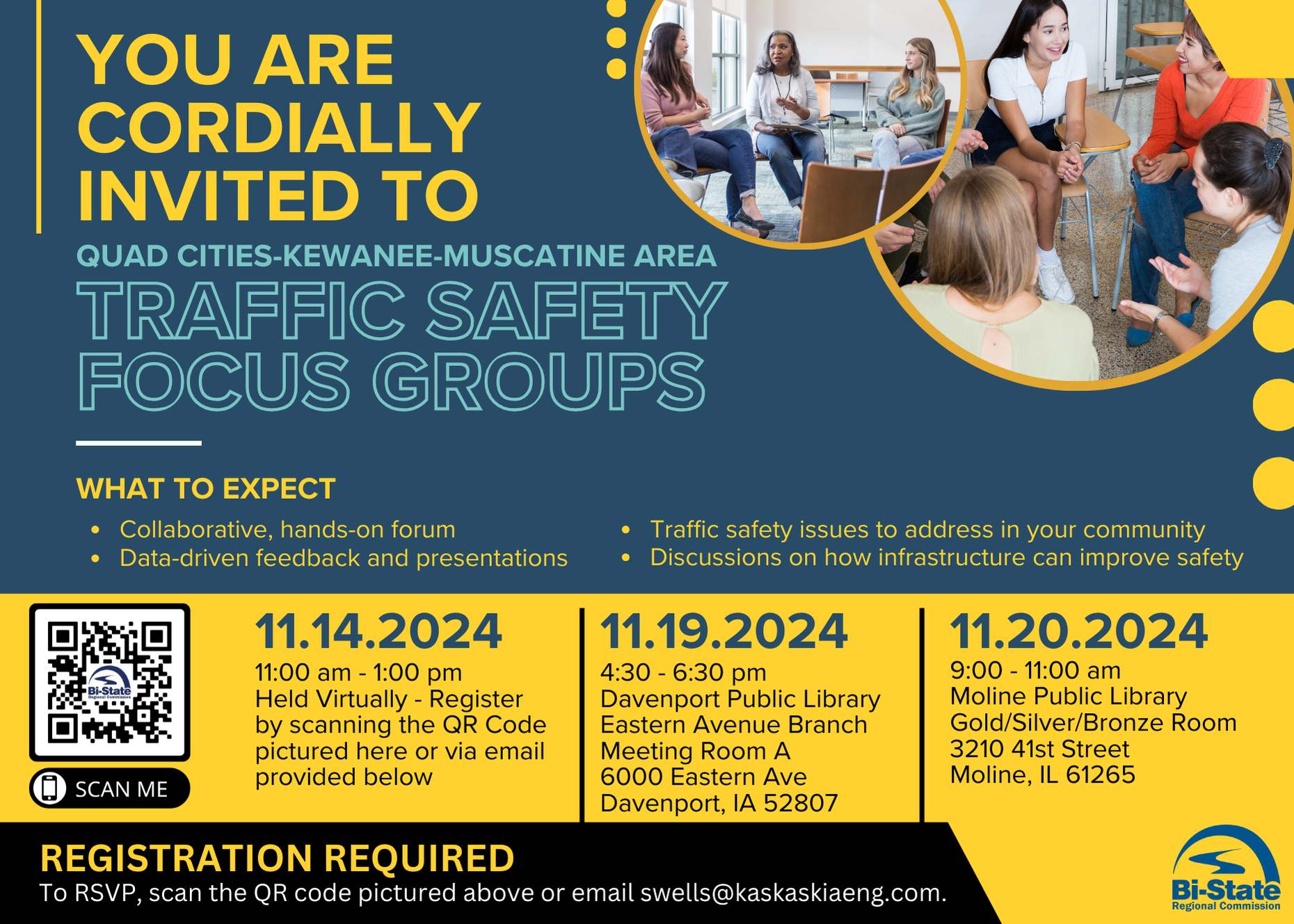 Traffic Safety Public Meeting Revised Graphic with focus group meeting days (JPG)