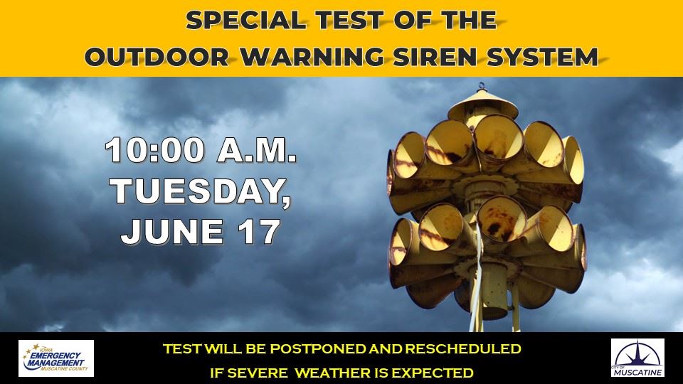 Special Outdoor Warning Siren Test (JPG) Advance notice