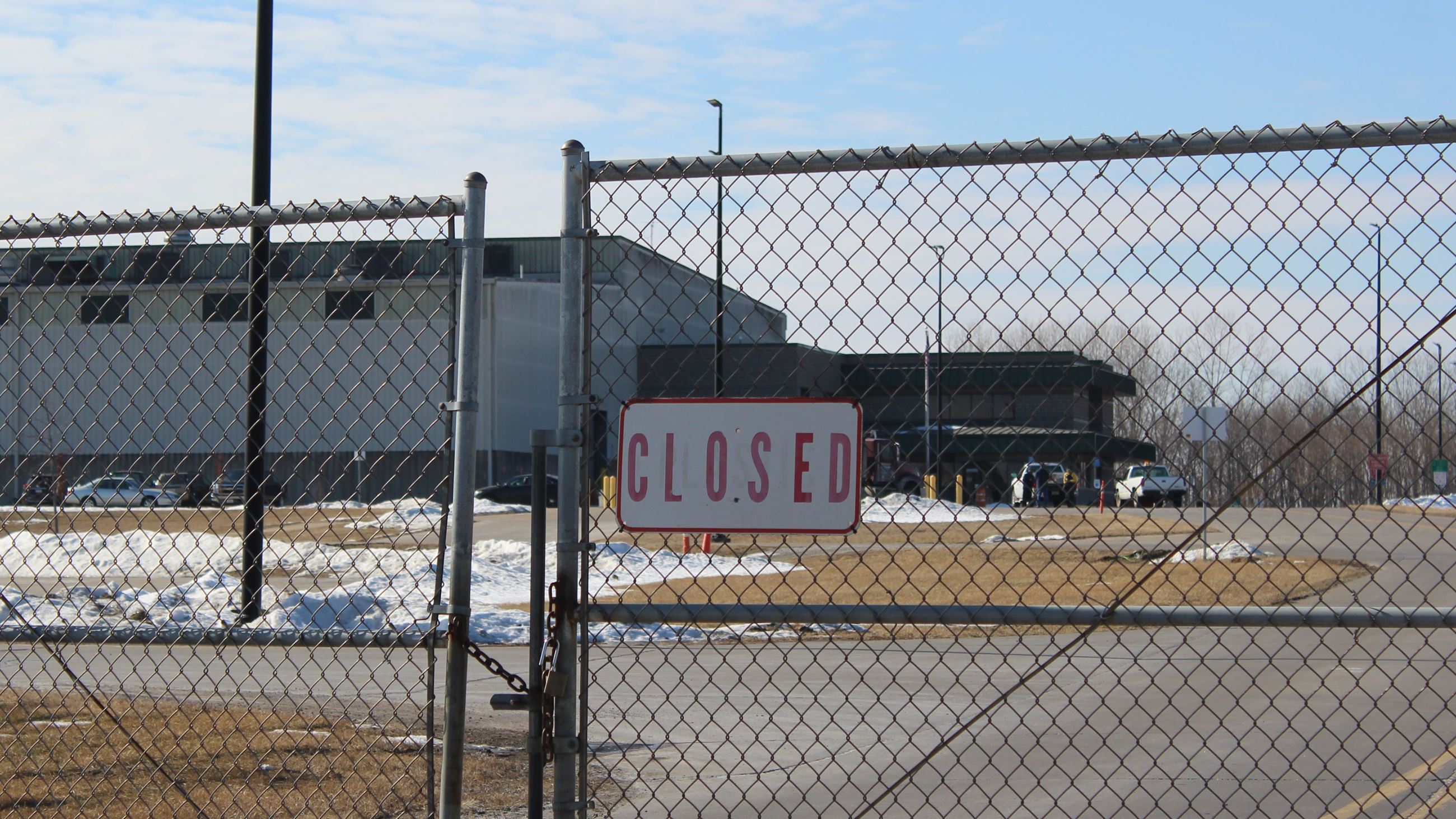 Transfer Station - closed to public (JPG) 020722 showing fence with closed sign